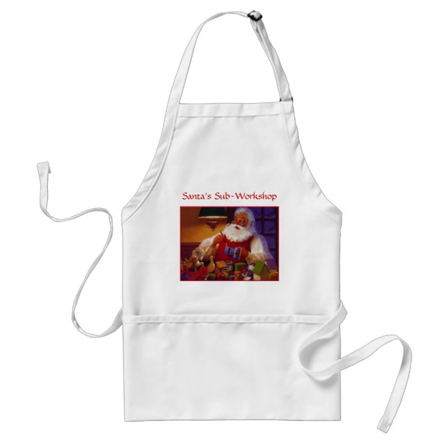 Santa's Other Workshop Apron (Front)