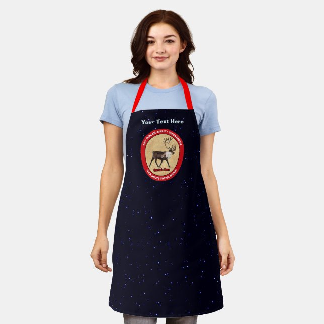 Santa's Own - 1st Polar Airlift Squadron Apron (Worn)