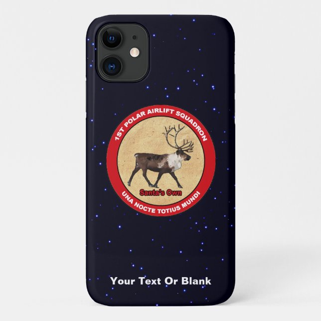Santa's Own - 1st Polar Airlift Squadron Case-Mate iPhone Case (Back)