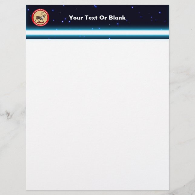 Santa's Own - 1st Polar Airlift Squadron Custom Letterhead (Front)