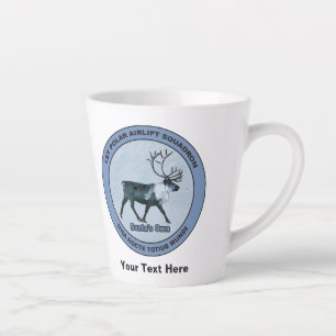 Santa's Own - 1st Polar Airlift Squadron Latte Mug