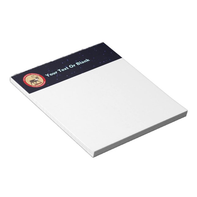 Santa's Own - 1st Polar Airlift Squadron Notepad (Angled)
