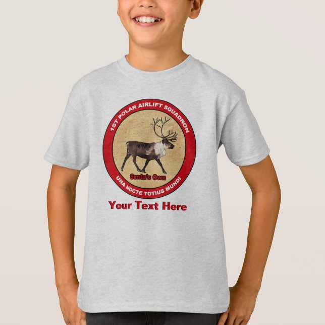 Santa's Own - 1st Polar Airlift Squadron T-Shirt (Front)