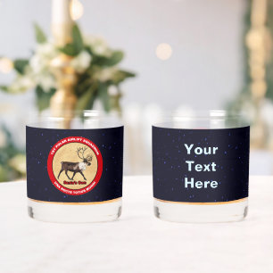 Santa's Own - 1st Polar Airlift Squadron Whiskey Glass