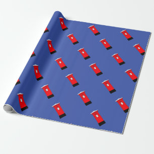 Santas Postbox Wrapping Paper