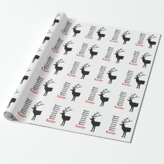 Santa's Reindeer | Wrapping Paper