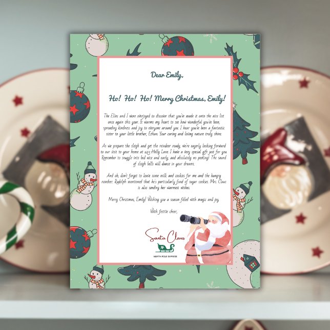 Santa's Scout: Personalised Letter from the North  (Creator Uploaded)