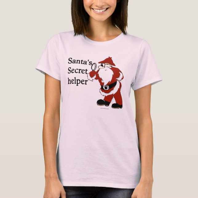 SANTA'S SECRET HELPER T-Shirt (Front)