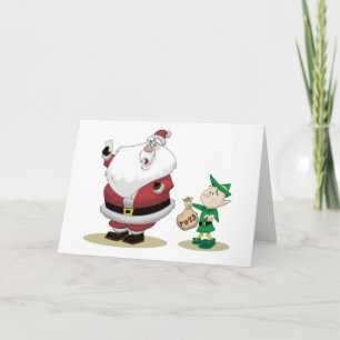 Santa's Short List Holiday Card