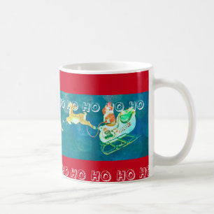 Santa's Sleigh Coffee Mug