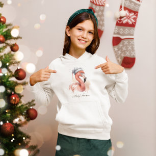 Santa's Snowbird Flamingo, custom