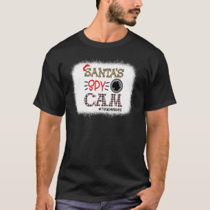 Santa's Spy Cam Teacherlife Teachers Christmas T-Shirt