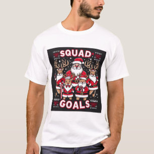 Santa's Squad Goals T-Shirt