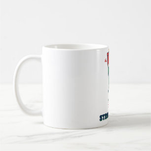 Santa's Strongest Elf Funny Gym Mug