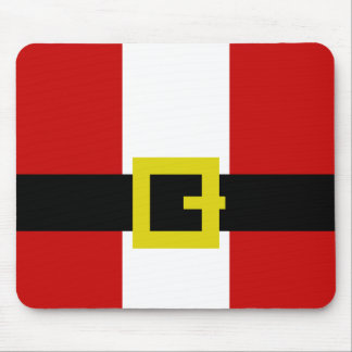Santa's Suit Mouse Mat