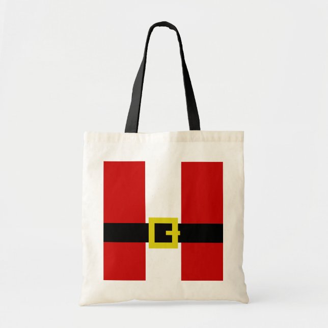 Santa's Suit Tote Bag (Front)