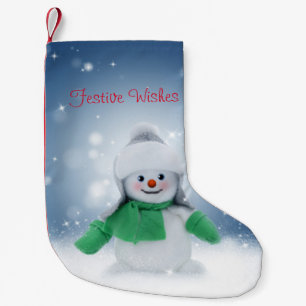 Santa's Surprise Kids Small Christmas Stocking