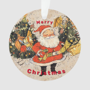 Santa's Trees - Christmas  Ornament