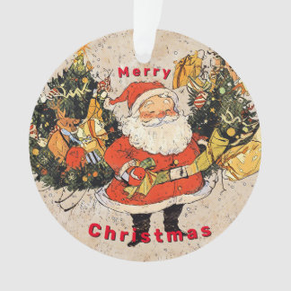 Santa's Trees - Christmas Ornament
