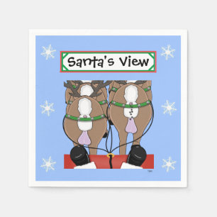 Santa's View 2 Napkin