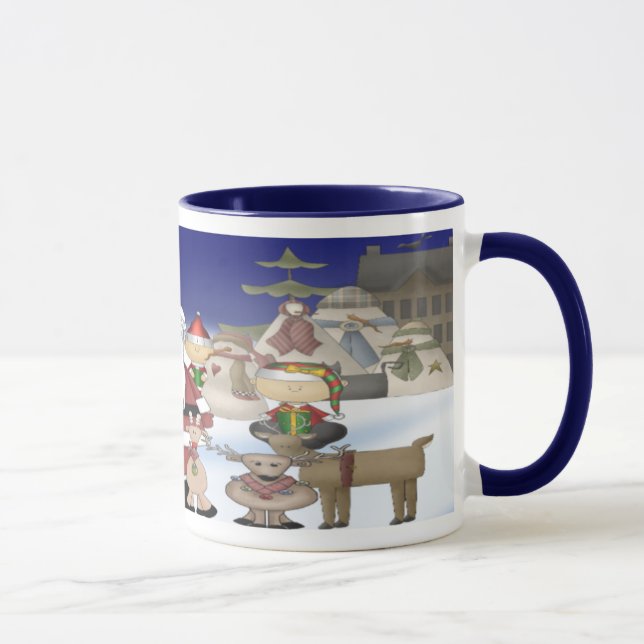 Santa's Village Mug (Right)