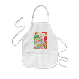 Santa's Visit Children's Bib Kids Apron