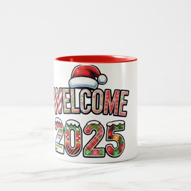 santa's welcome 2025 mug (Center)