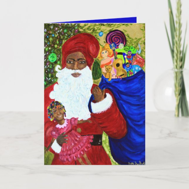 "Santa's Wish" by Debbie Davidsohn - Xmas Cards (Front)