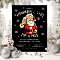Santa's Wonderful Time for Beer Christmas Party
