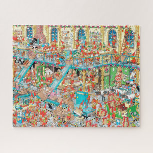 Santa's Workshop Christmas Chaos Jigsaw Puzzle