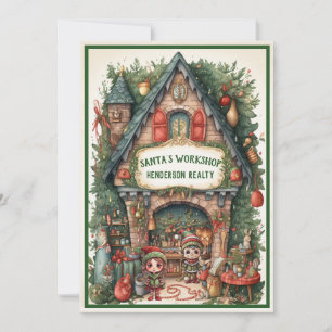 Santa's Workshop Company Christmas Cards