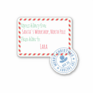 Santa's Workshop Delivery Personalized