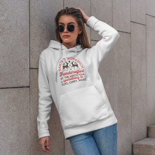 Santa's Workshop Festive Christmas Hoodie