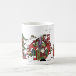 Santa's Workshop Holiday Mug