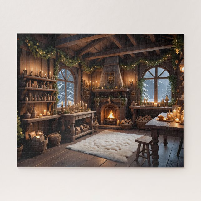Santa's WorkShop Jigsaw Puzzle (Horizontal)