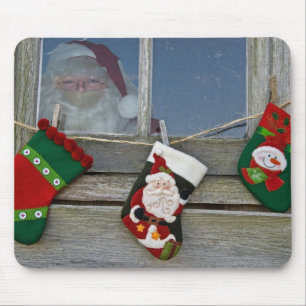 Santa's Workshop Mouse Mat