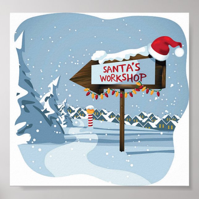 santa's workshop poster (Front)