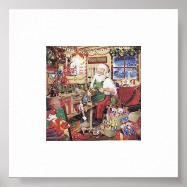 Santa's Workshop Poster (Front)