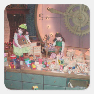 Santa's Workshop Stickers