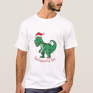 Santasaurus Rex T-Shirt