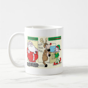 santawatercoolermug coffee mug
