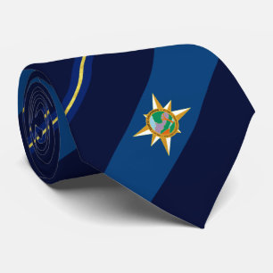 Santee (California) city flag Neck Tie