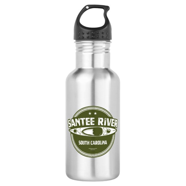 Santee River South Carolina Kayaking 532 Ml Water Bottle (Front)