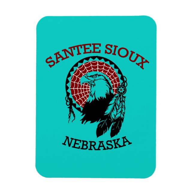 Santee Sioux Flexible Magnet (Vertical)