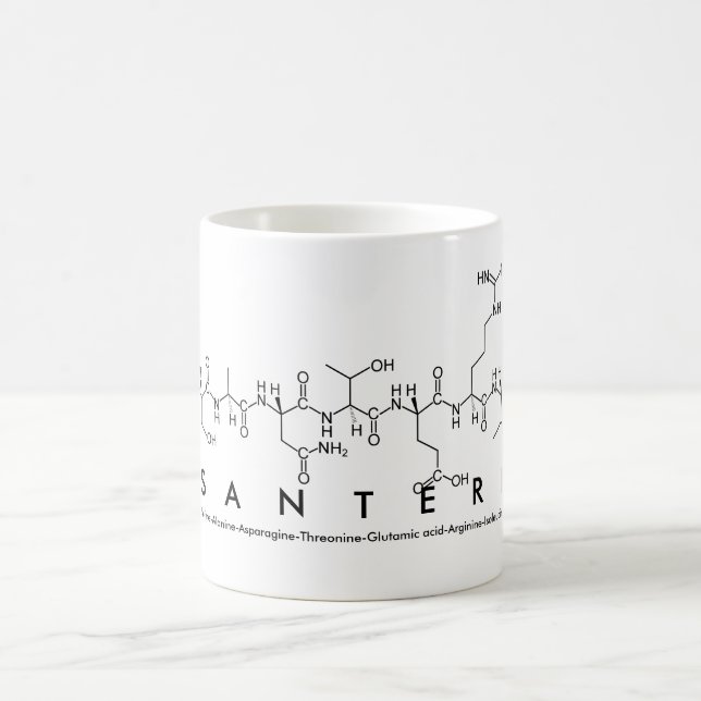 Santeri peptide name mug (Center)