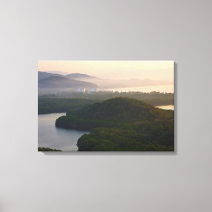 Santiago Bay Sunrise Canvas Print