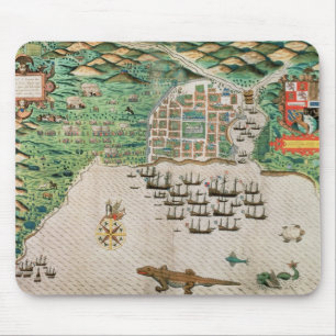 Santiago, Cape Verde, 1589 2 Mouse Mat