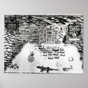 Santiago, Cape Verde, 1589 2 Poster