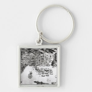 Santiago, Cape Verde, 1589 Key Ring