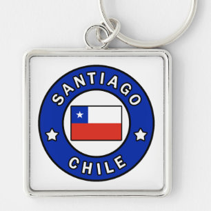 Santiago Chile Key Ring